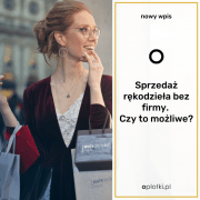 sprzedaż rękodzieła bez działalności