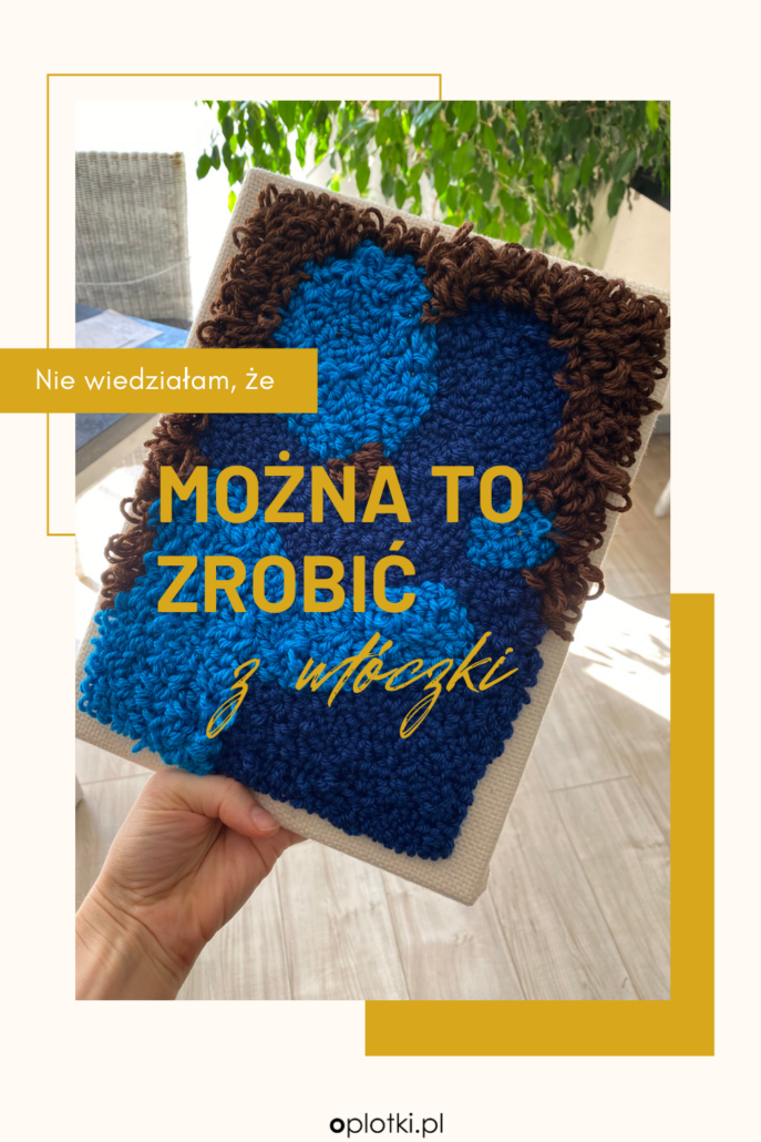 prosty obraz w technice punch need;e