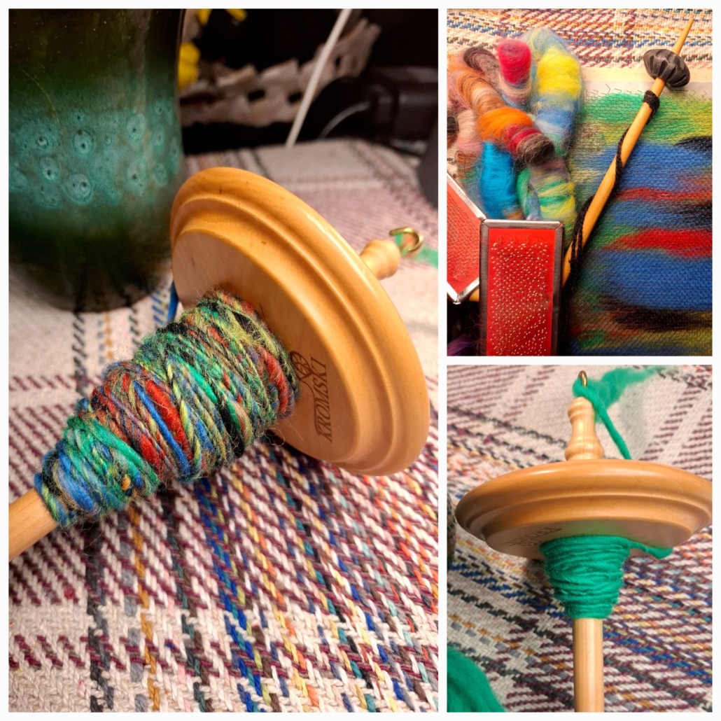 Ręcznie robiona włóczka do dziergania – efekt przędzenia