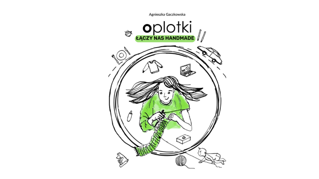 OKŁADKA KSIĄŻKI OPLOTKI ŁĄCZY NAS HANDMADE
